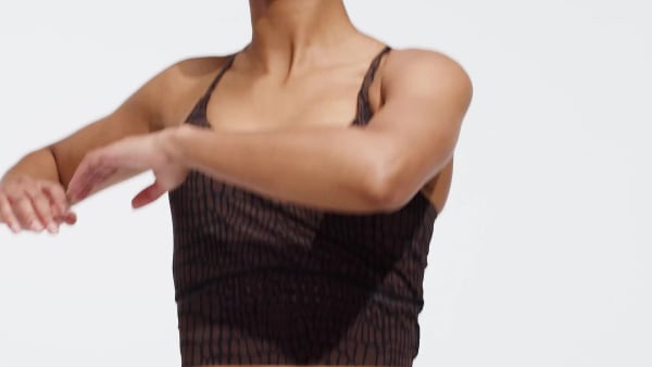 Brun HIIT 45 Seconds Croco Crop tanktop RO687