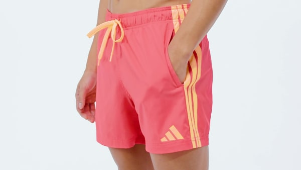 Rojo Bañador de 13 cm con las 3 bandas