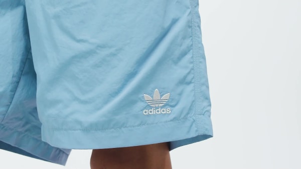 Blue Trefoil Essentials Woven Shorts