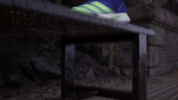 blauw Adizero Boston 13 Schoenen