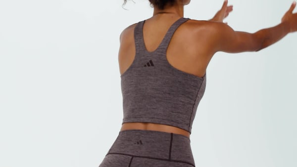 Brown All Me Medium Support Bra Tank