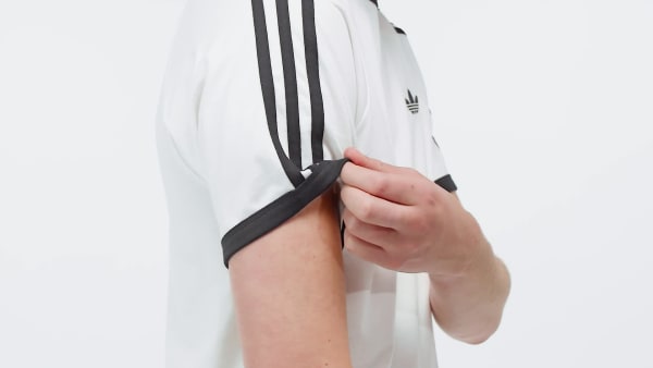 สีขาว เสื้อยืด 3-STRIPES