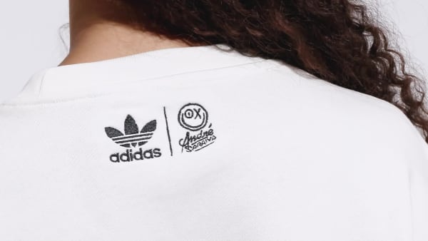 Vit adidas Originals x André Saraiva Sweatshirt