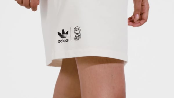 Branco Vestido adidas Originals x André Saraiva CU153
