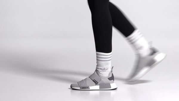 Gris Zapatillas NMD_R1 Strap