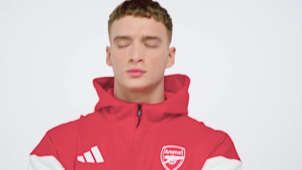 Merah Jaket Anthem Arsenal ADIDAS Z.N.E.