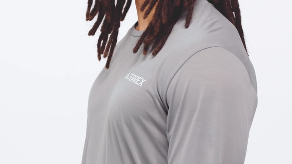 adidas Terrex Xperior Climacool+ Tee - Grey | Free Shipping with