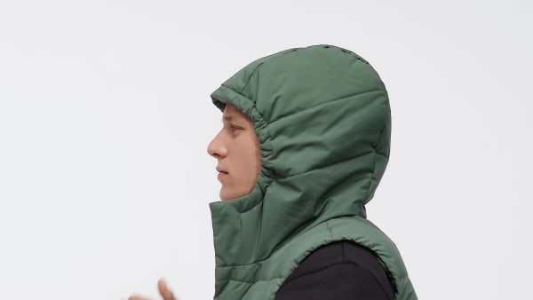 Gron Helionic Hooded Down Vest