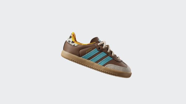 hnědá Boty Samba OG x Disney Pixar Elastic Lace Kids