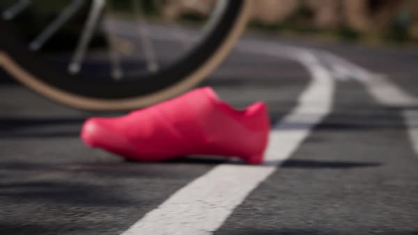 Red Tempo 3-Stripes BOA Cycling Shoes