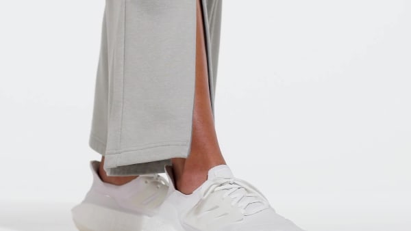 sedá Kalhoty AEROREADY Wide-Leg High-Rise TI258