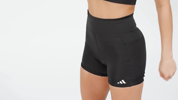 Black Own the Run Short Leggings