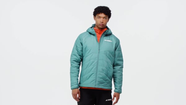 Zielony Kurtka Terrex Multi Synthetic Insulated Hooded