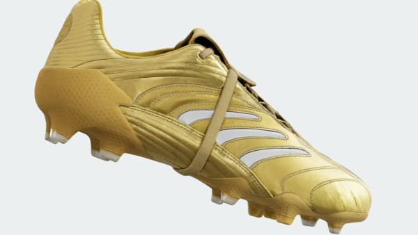 adidas Predator Absolute Firm Ground Soccer Cleats - Gold | Free