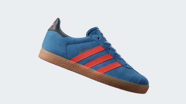 Bleu Chaussure Gazelle Enfants