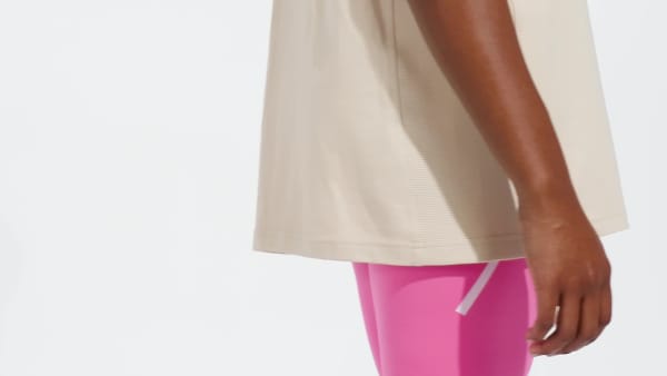 สีน้ำตาล เสื้อยืด adidas by Stella McCartney Sportswear