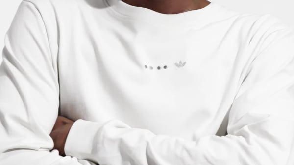 Grau Reclaim Logo Longsleeve