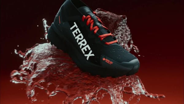 cerná Boty Terrex Agravic GTX Trail Running
