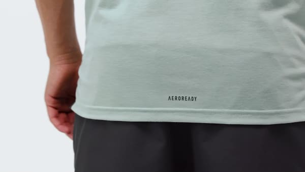 สีเขียว เสื้อยืดออกกำลังกาย Designed for Training