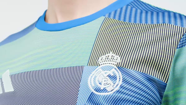 modrá Předzápasový dres Real Madrid 25/26