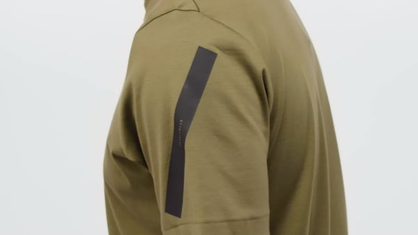 สีเขียว เสื้อยืด adidas Z.N.E.