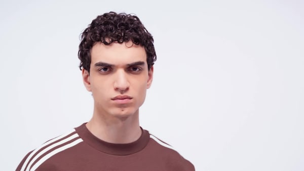 Καφέ Adicolor Oversized Crew Sweatshirt