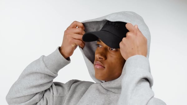 Gris Buzo de algodón perchado con capucha ALL SZN