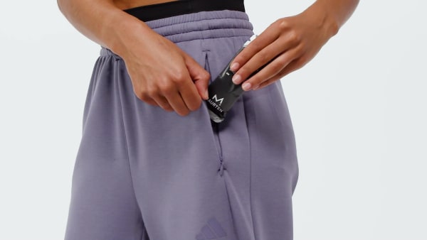 Purpura Pantalón Designed For Training Warm-Up