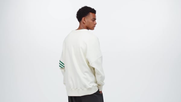 Hvit adidas Originals Cardigan