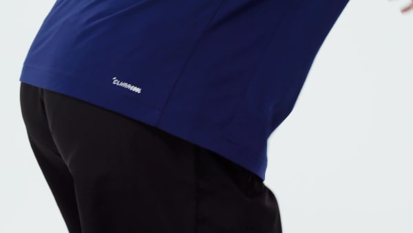 Azul Polo Workout Essentials Feelready sin Mangas