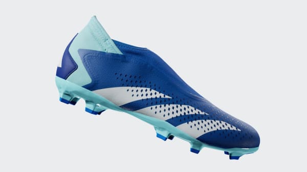 Azul Guayos Predator Accuracy.3 Sin Cordones Terreno Firme