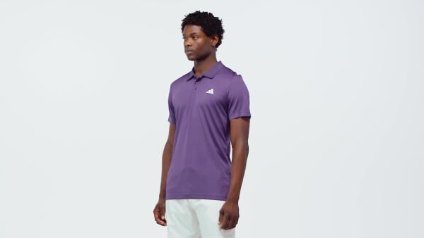 Morado Camiseta Polo de Tenis Climacool FreeLift
