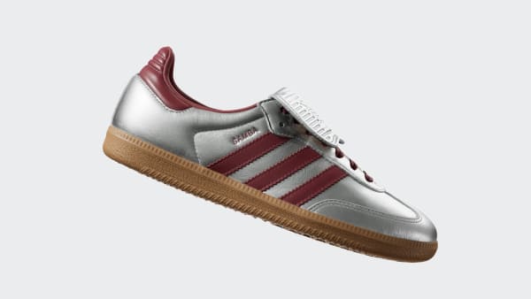 Silver Sepatu Samba LT