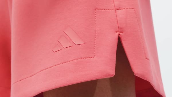Pink Soft Lux Loose Shorts