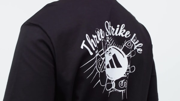 Μαύρο NOVELTY BOWL GRAPHIC T-SHIRT