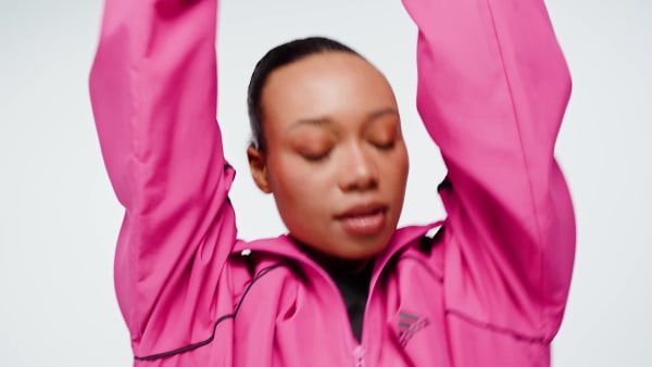 Rosado Chaqueta tejida extragrande Teamgeist Adicolor