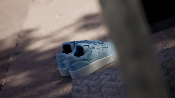スニーカー adidas Rivalry Luxe Low Clear Blue IH0351 adidas Rivalry Low Lux Shoes - Blue | adidas UAE