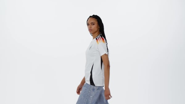 Bianco Maglia Home 2024 Women's Team Germany