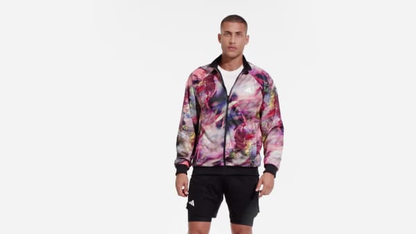 Nero Giacca da tennis Melbourne Stretch Woven