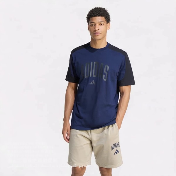 สีน้ำเงิน เสื้อยืด COLLEGIATE