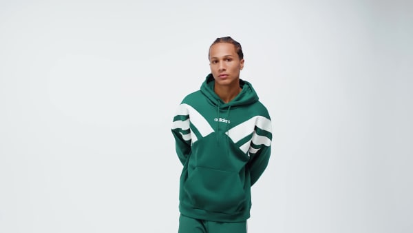 Green Archive Cut Line Sweatshirt