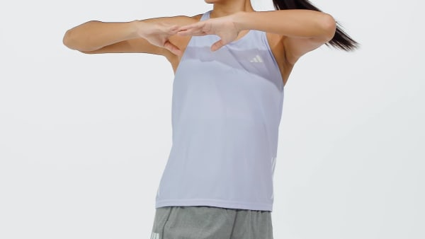 Mau-tim Áo Tank Top Own The Run