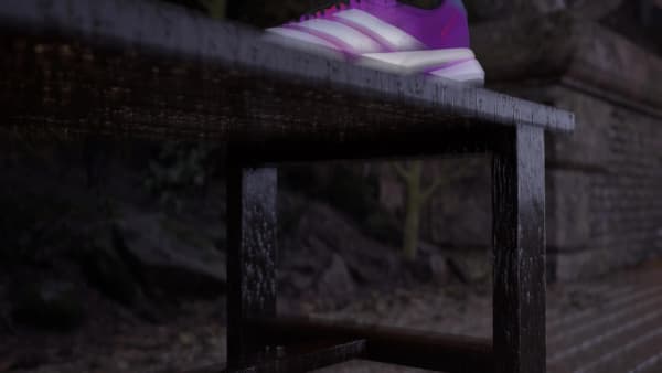 Ungu Sepatu Adizero Boston 13