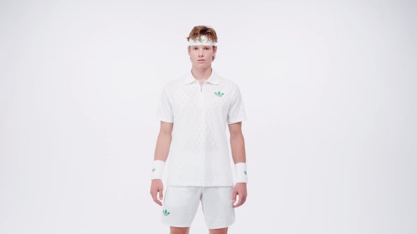 Hvid Tennis Pro Climacool+ FreeLift polotrøje
