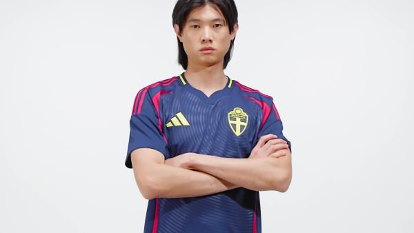 Blue Sweden 24 Away Jersey