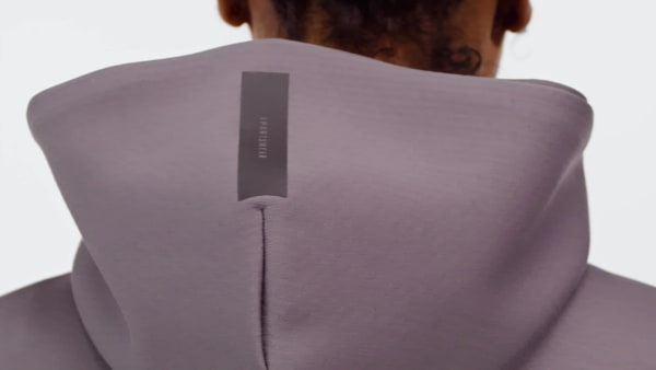 Xam Áo Hoodie Khóa Kéo Dọc Thân adidas Z.N.E.
