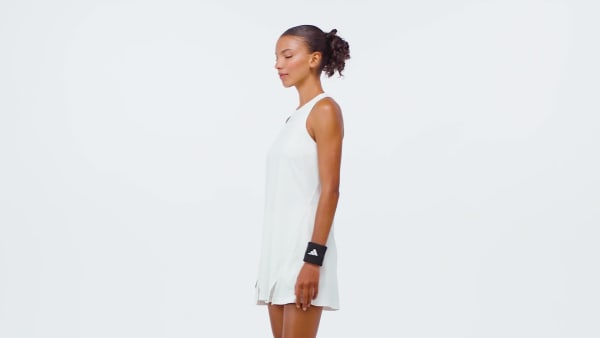 Hvid CLUB TENNIS CLIMACOOL KJOLE