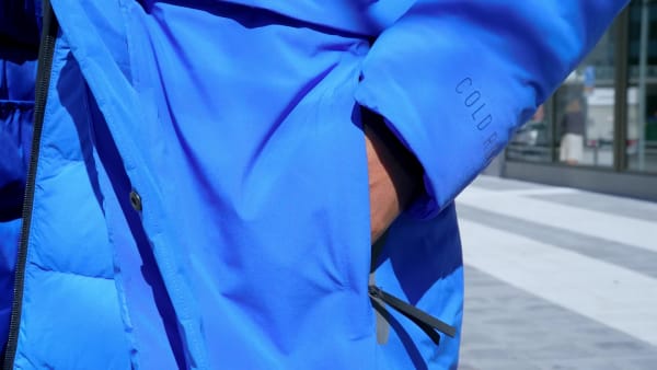 Niebieski MYSHELTER COLD.RDY Parka