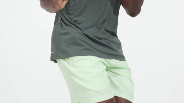 Green Train Essentials Woven Training Shorts