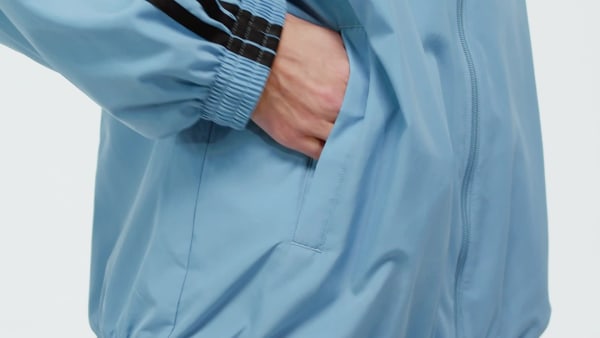 Bleu Veste de survêtement oversize Adilenium Season 3